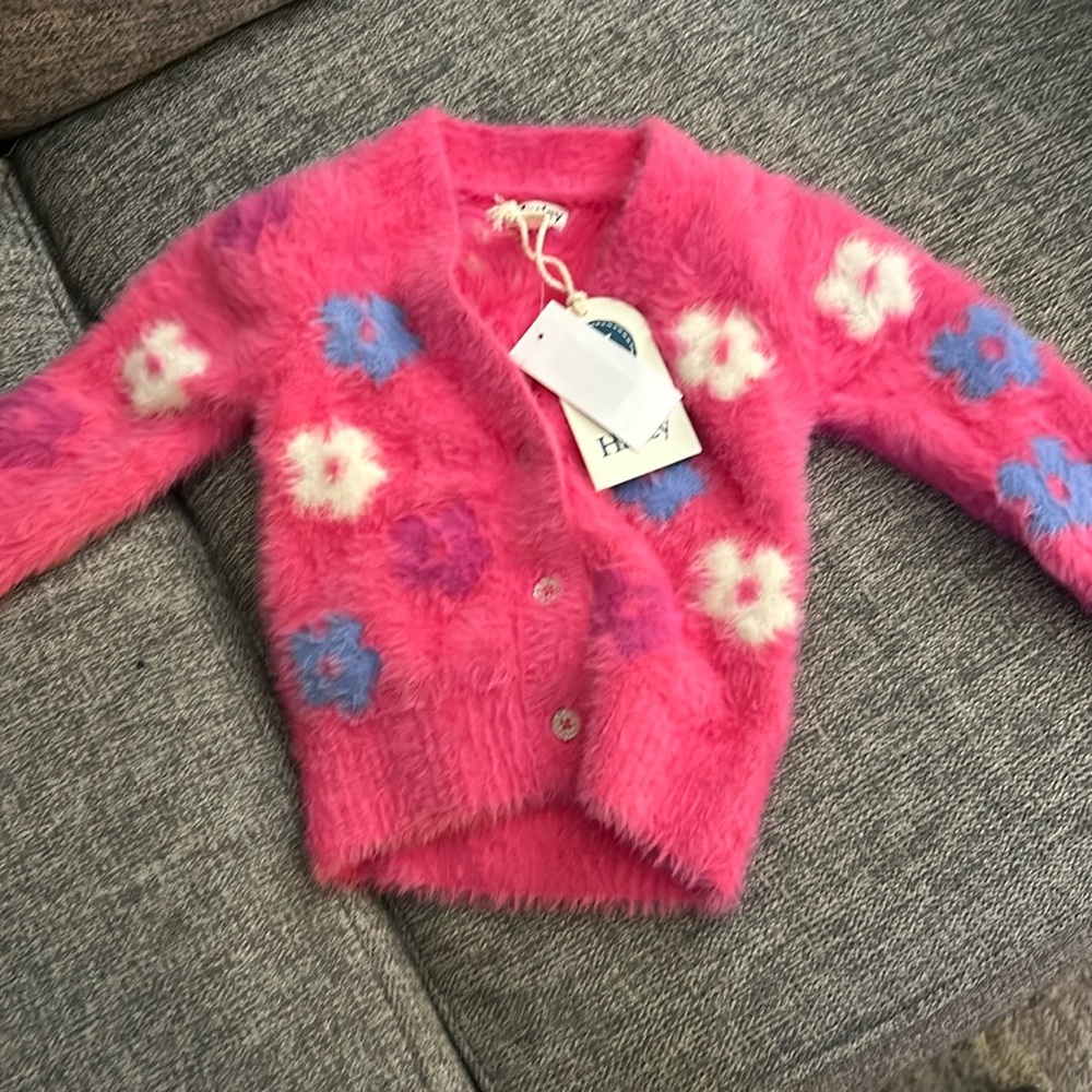 Hatley Pink Cardigan never worn